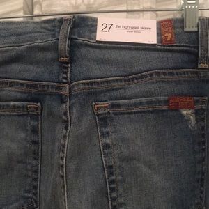 7 for All Mankind high waist Jeans size 27